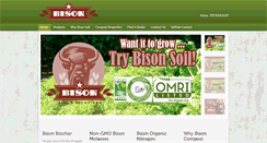 Desktop Screenshot of bisonsoil.com